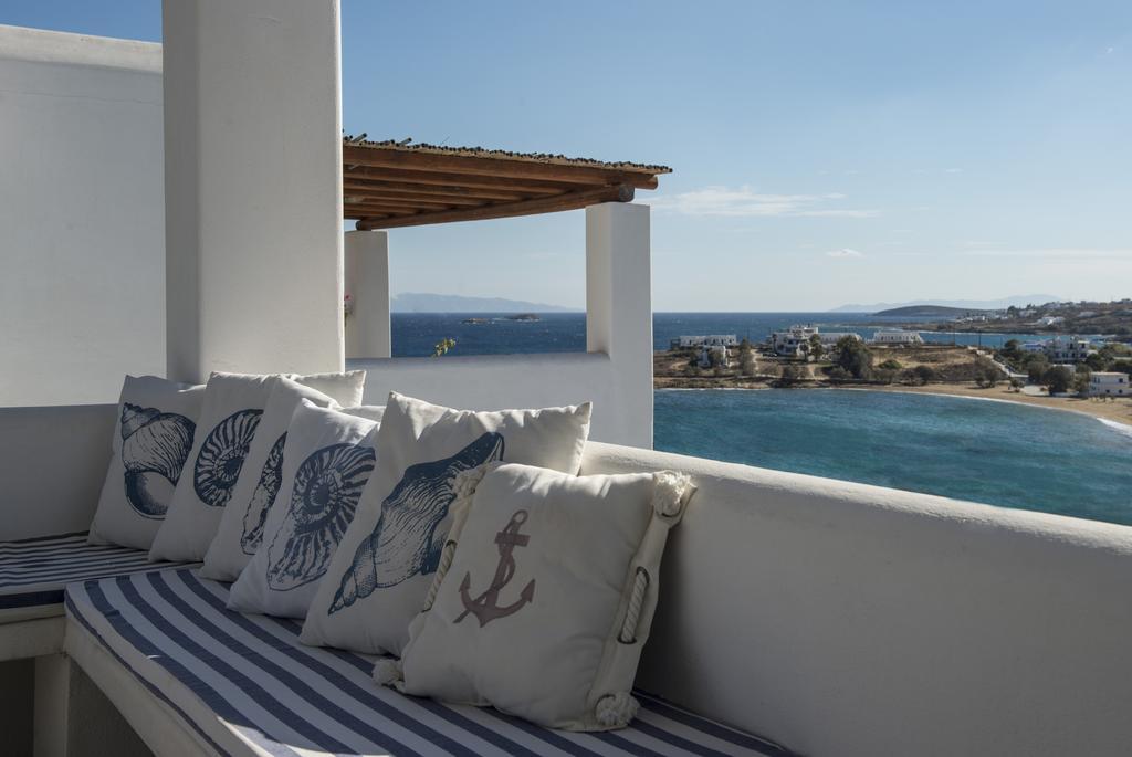 Aiolos Home With Private Veranda And Amazing Sea Views, Paros Piso Livadi Eksteriør billede