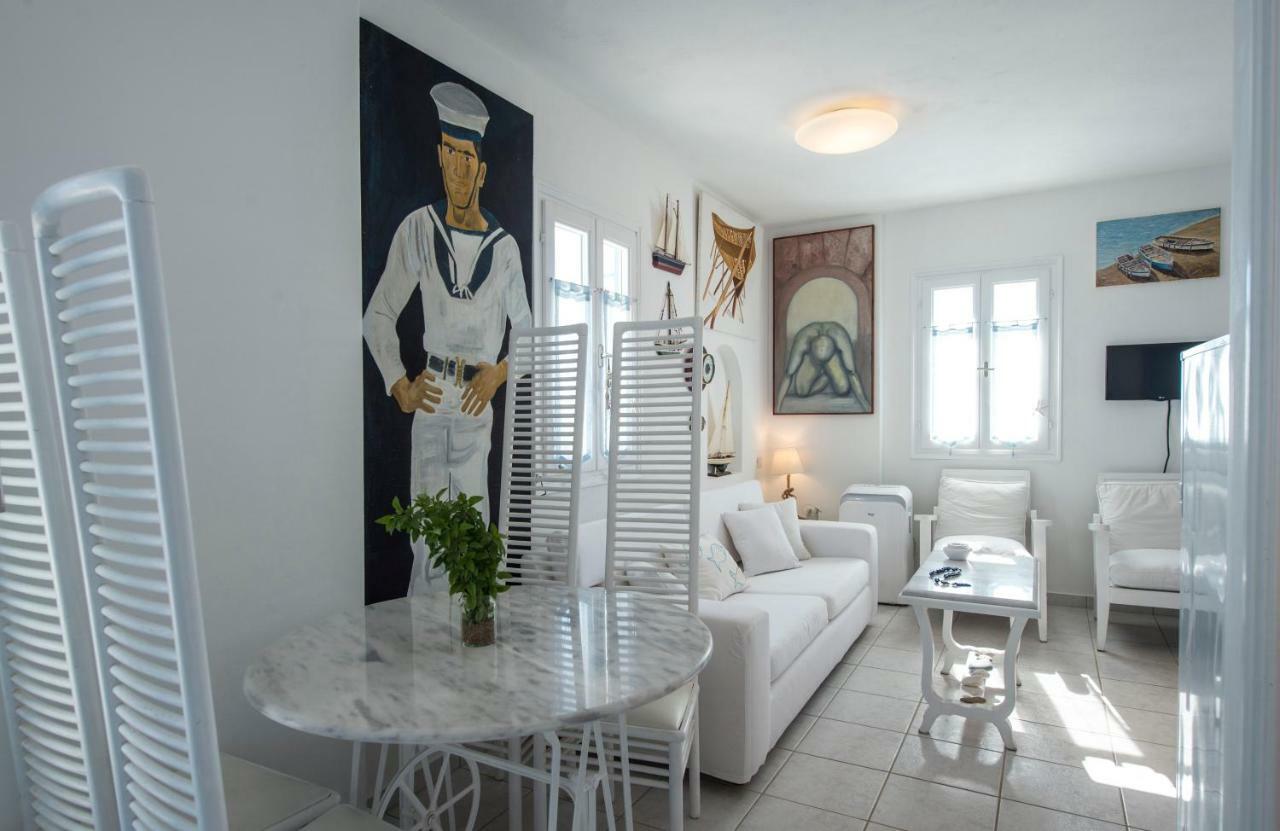 Aiolos Home With Private Veranda And Amazing Sea Views, Paros Piso Livadi Eksteriør billede