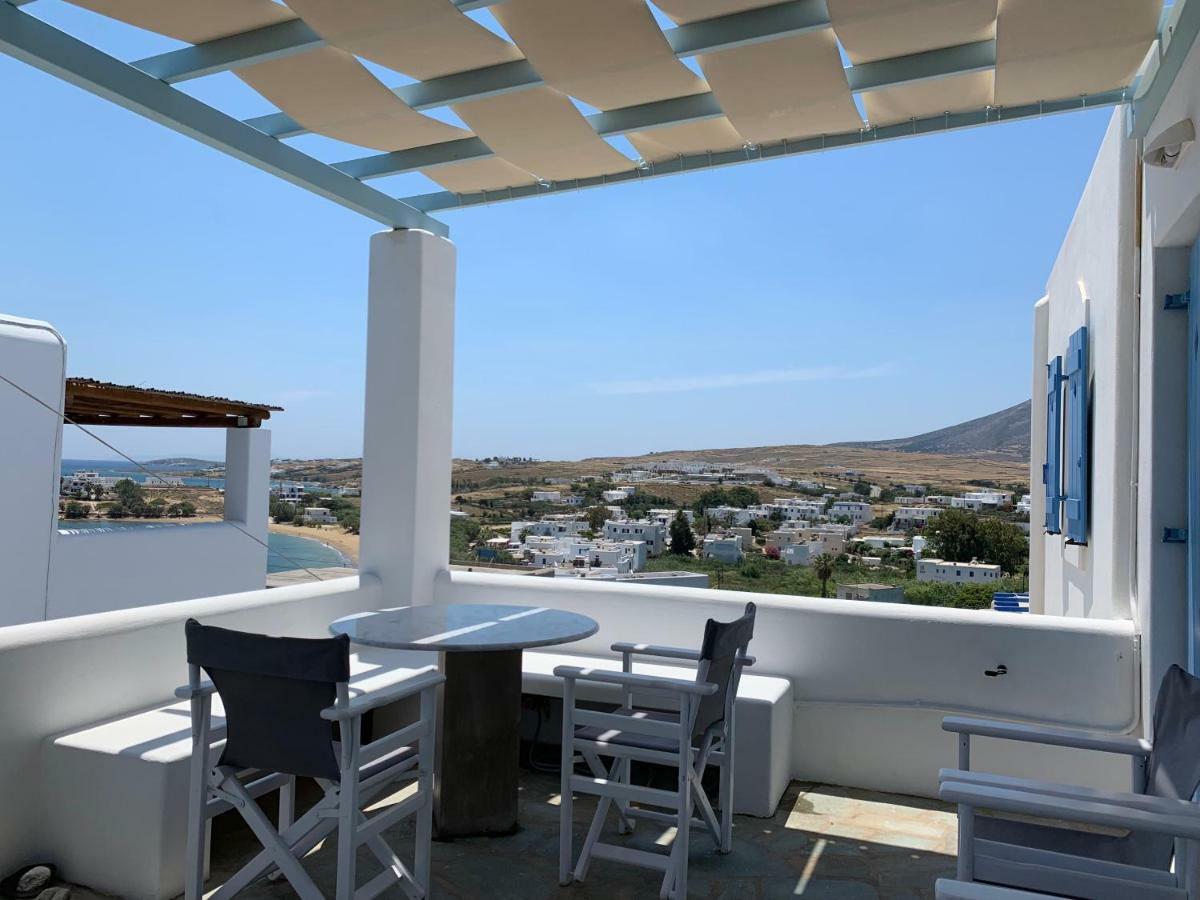 Aiolos Home With Private Veranda And Amazing Sea Views, Paros Piso Livadi Eksteriør billede